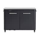 Cozze Outdoor Kitchen - 2 Door Black 120 x 60 x 90cm