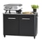 Cozze Outdoor Kitchen - 2 Door Black 120 x 60 x 90cm 3