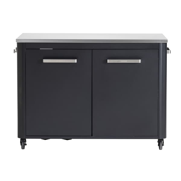 Cozze Outdoor Kitchen - 2 Door Black 120 x 60 x 90cm