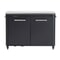 Cozze Outdoor Kitchen - 2 Door Black 120 x 60 x 90cm 1