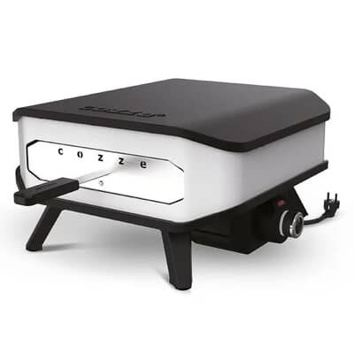 Cozze 13 Inch Electric Pizza Oven with Pizza Stone and Door