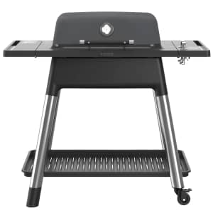 everdure Force 2 Burner Gas BBQ Matt Graphite Gen 2 with Free Cover