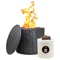 Eco Fuego El Fuego Wood In Graphite Grey 1