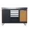 EVERDURE Pizza Preparation Station Table Wood Effect 7