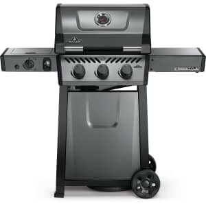 Napoleon Freestyle 365 with IR Side Burner Graphite Grey Gas BBQ - INCLUDES COVER