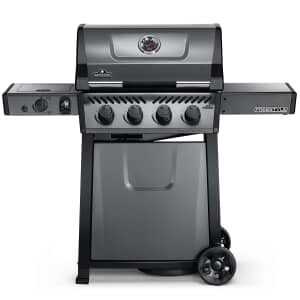 Napoleon Freestyle 425 with IR Side Burner Graphite Grey Gas BBQ - INCLUDES COVER