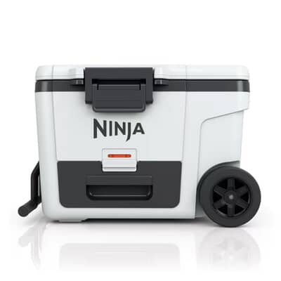 Ninja FrostVault 45QT/42L Wheeled Cooler with Dry Zone White