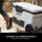 Ninja FrostVault 45QT/42L Wheeled Cooler with Dry Zone White 4