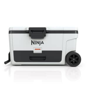 Ninja FrostVault 65QT/61L Wheeled Cooler with Dry Zone White