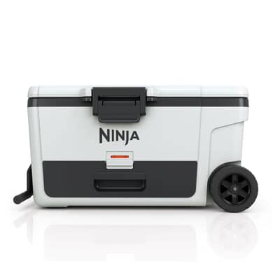 Ninja FrostVault 65QT/61L Wheeled Cooler with Dry Zone White