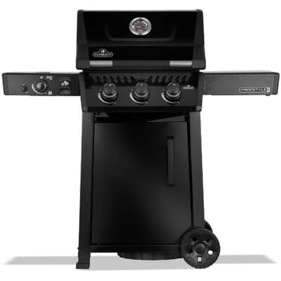 Napoleon Freestyle PRO 365 Black with Infrared Side Burner And Door Gas BBQ - NEW FOR 2026