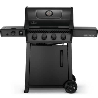 Napoloen Freestyle Phantom 425 with Door Matte Black Gas BBQ - NEW FOR 2026