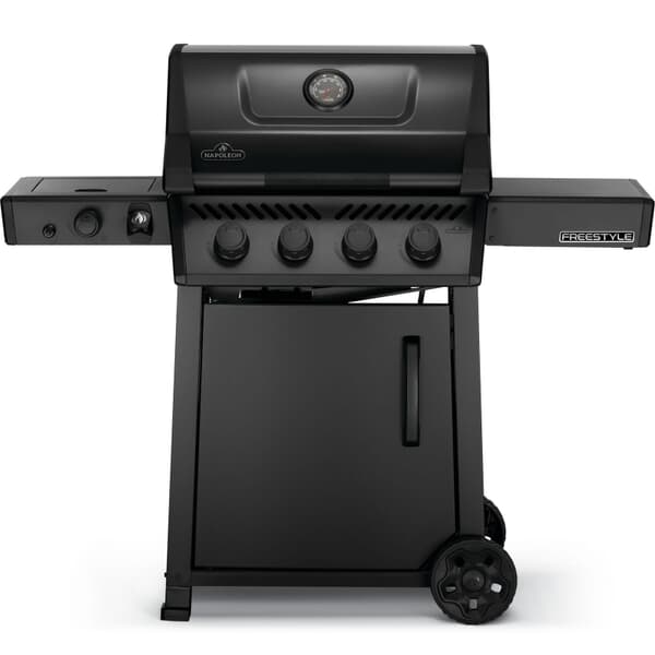 Napoloen Freestyle Phantom 425 with Door Matte Black Gas BBQ - NEW FOR 2026