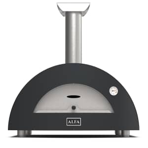 Alfa Forni Moderno 2 Pizze Wood Fired Pizza Oven - Artesian Grey