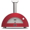Alfa Forni Moderno 2 Pizze Wood Fired Pizza Oven - Antique Red 1