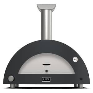 Alfa Forni Moderno 3 Pizze Hybrid Pizza Oven - Ardesia Grey