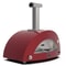 Alfa Forni Moderno 3 Pizze Hybrid Pizza Oven - Antique Red 2