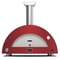 Alfa Forni Moderno 3 Pizze Hybrid Pizza Oven - Antique Red 1