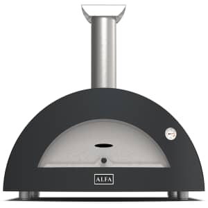Alfa Forni Moderno 3 Pizze Wood Fired Pizza Oven - Ardesia Grey