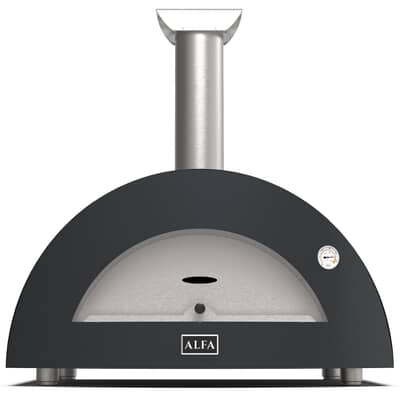 Alfa Forni Moderno 3 Pizze Wood Fired Pizza Oven - Ardesia Grey