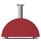 Alfa Forni Moderno 3 Pizze Wood Fired Pizza Oven - Antique Red 5