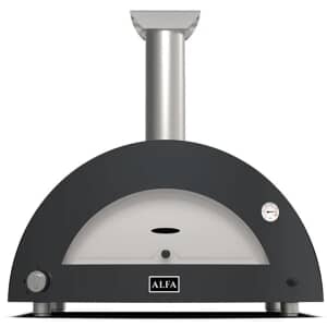 Alfa Forni Moderno 5 Pizze Hybrid Pizza Oven - Ardesia Grey