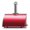 Alfa Forni Moderno 5 Pizze Hybrid Pizza Oven - Antique Red 3