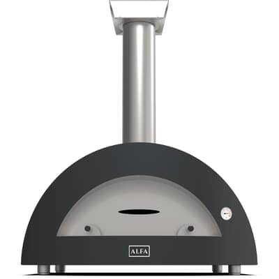Alfa Forni Moderno 5 Pizze Wood Fired Pizza Oven - Ardesia Grey
