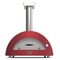 Alfa Forni Moderno 5 Pizze Wood Fired Pizza Oven - Antique Red 1