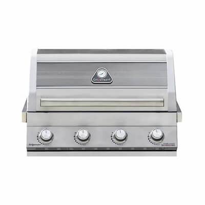 Grillstream Gourmet Built-in 4 Burner Hybrid with Ceramic Side Burner - Stainless Steel