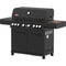 Grill Guru 6 Burner Gas BBQ with Side Burner and Rotisserie Burner 2