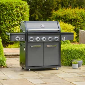 GrillStream Legacy 5 Burner Hybrid Gas BBQ