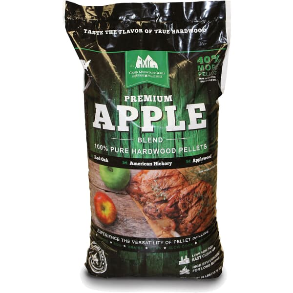 Green Mountain Grills Premium Pellets 12kg Bag - Apple Blend 