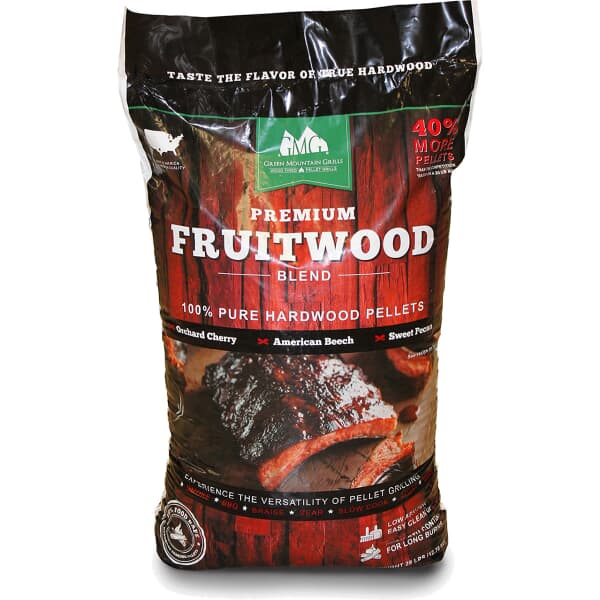 Green Mountain Grills Premium Pellets 12kg Bag - Fruitwood Blend