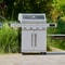 GrillStream Gourmet 4 Burner Hybrid Smart Gas Barbecue  1
