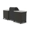 GRLLR Outdoor Kitchen 4 Burner Gas BBQ With Two Storage Units 4