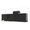GRLLR Outdoor Kitchen 4 Burner Gas BBQ With Sink | Fridge | Storage 6