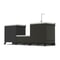 GRLLR Outdoor Kitchen Kamado Console With Sink And Storage 4