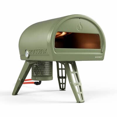 Gozney Roccbox Gas Pizza Oven Monochrome Olive Green  For 12 Inch Pizza
