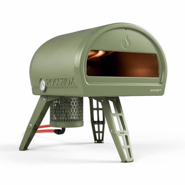 Gozney Roccbox Gas Pizza Oven Monochrome Olive Green