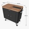 EVERDURE Food Preparation Kitchen Pizza Table Station Graphite (w1012mm x d550mm x h883mm) 7