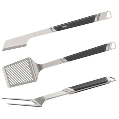 Everdure by Heston Blumenthal Premium Tool Kit 3 Piece (Long)
