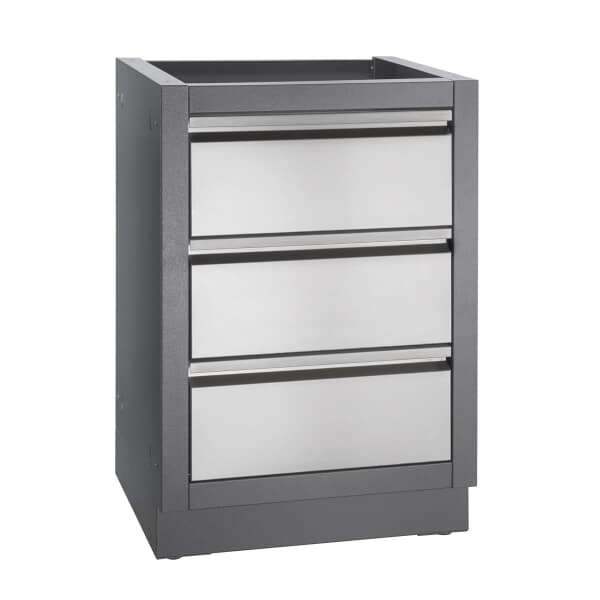 Napoleon Oasis 2 Drawer Cabinet - Carbon
