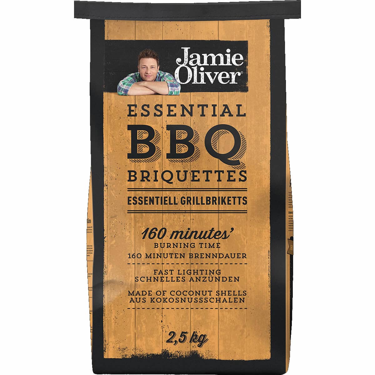 Jamie Oliver Essential Coconut BBQ Briquettes 2.5kg