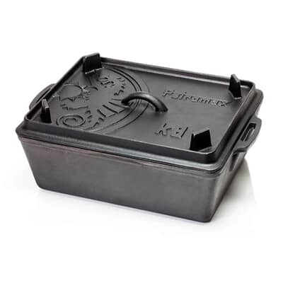 Petromax Cast Iron Loaf Pan with Lid Large