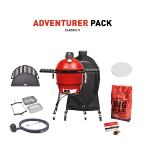 Kamado Joe Classic II Cart with Adventurer Pack