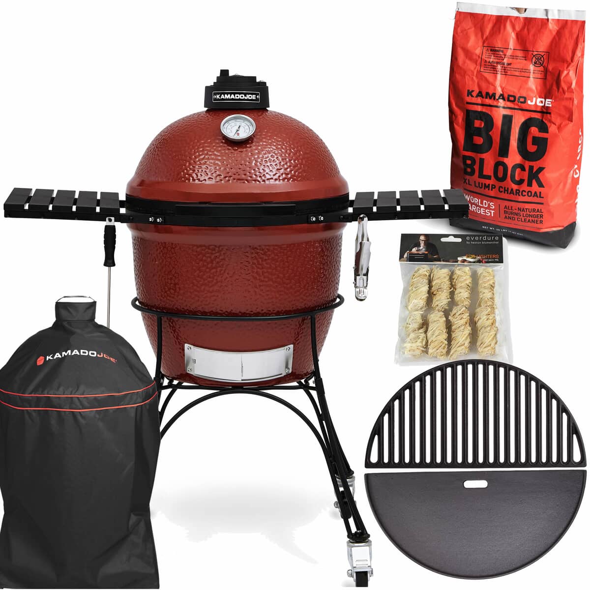 Kamado Joe - Classic Joe I The Cast Iron Cook Pack Bundle (KJCJ1BUN3) - BBQ  World