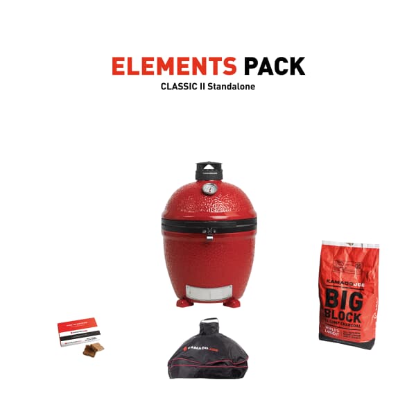 Kamado Joe Classic II Stand-Alone with Elements Pack