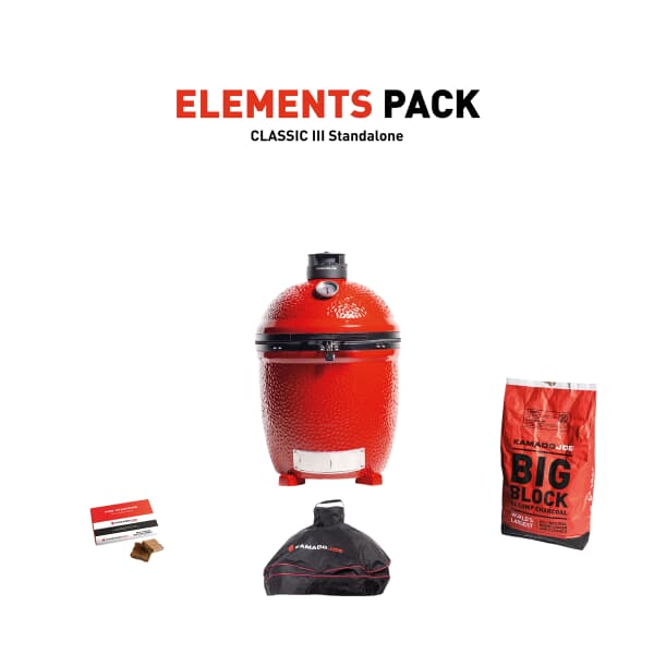 Kamado Joe Classic III Stand-Alone with Elements Pack