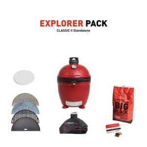 Kamado Joe Classic II Stand-Alone with Explorer Pack
